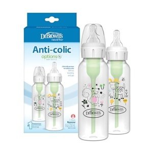 Dr. Brown's Natural Flow Anti-Colic Options+ Narrow Baby Bottle